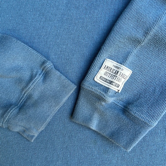 🧵Y2K American Eagle vneck sweater🧵 - Picture 3 of 7